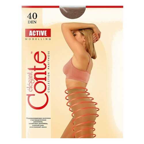 Колготки капроновые Conte ACTIVE 40 Mocca, размер 4 в Атлантик