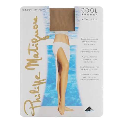 Колготки Philippe Matignon COOL SUMMER 8 / Noce (Темный загар) / 4 (L) в Атлантик